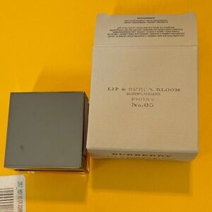 Burberry Lip & Cheek Bloom with Gray Lid and Cream Box